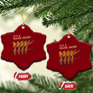 Funny Xmas Movie It's A Major Award Ceramic Ornament Italian Leg Lamp TS11 Print Your Wear