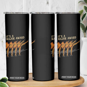 Funny Christmas Movie It's A Major Award Skinny Tumbler Italian Leg Lamp TS11 Print Your Wear