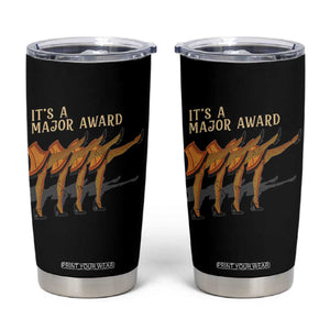 Funny Christmas Movie It's A Major Award Tumbler Cup Italian Leg Lamp TS11 Black Print Your Wear