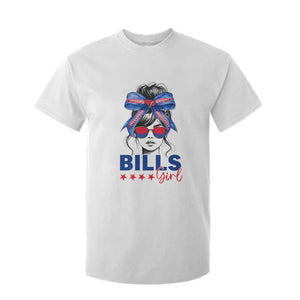 Funny BFB Football Lover T Shirt For Kid Sport Fan Game Day Messy Bun TS11 White Print Your Wear