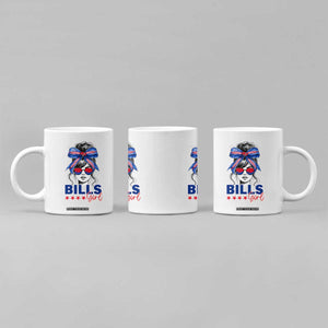 Funny BFB Football Lover Coffee Mug Sport Fan Game Day Messy Bun TS11 Print Your Wear