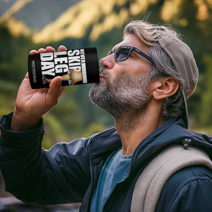 Funny Never Skip Leg Day Christmas Movie 4 in 1 Can Cooler Tumbler Italian Leg Lamp TS11 Print Your Wear