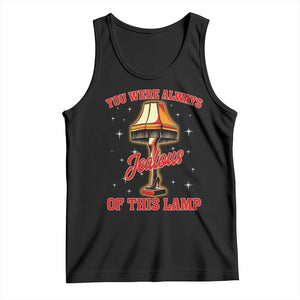 Funny Christmas Movie Tank Top You Were Always Jealous Of This Lamp Italian Leg Lamp TS11 Black Print Your Wear