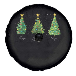 Funny Subtle FDT Resist Christmas Spare Tire Cover Fraser Douglass Trojan Xmas Tree TS11 Print Your Wear