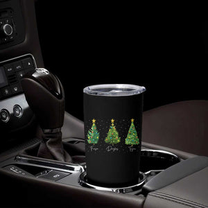 Funny Subtle FDT Resist Christmas Tumbler Cup Fraser Douglass Trojan Xmas Tree TS11 Print Your Wear