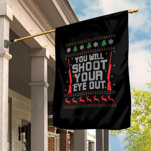 Funny You'll Shoot Your Eye Out Kid Garden Flag Christmas Movie Guns TS11 Print Your Wear