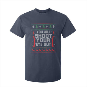 Funny You'll Shoot Your Eye Out Kid T Shirt For Kid Christmas Movie Guns TS11 Navy Print Your Wear