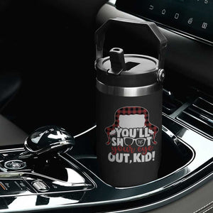 Funny You Will Shoot Your Eye Out Kid Flip Straw Tumbler Christmas Movie Glasses Hat TS11 Print Your Wear