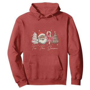Funny Black Christmas Hoodie Tis The Season African American Santa TS11 Red Print Your Wear