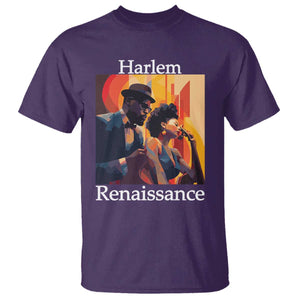 Harlem Renaissance T Shirt Jazz Music 1920s Black History Month TS11 Purple Print Your Wear