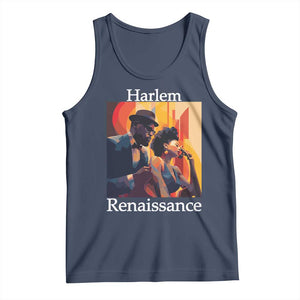 Harlem Renaissance Tank Top Jazz Music 1920s Black History Month TS11 Navy Print Your Wear