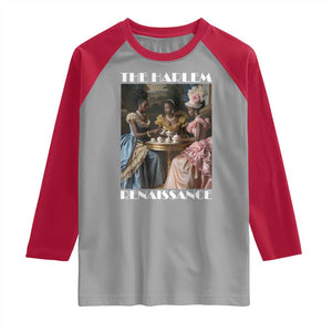 The Harlem Renaissance Raglan Shirt African American Historical Black History Month TS11 Sport Gray Red Print Your Wear