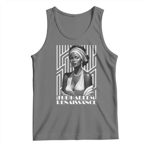 The Harlem Renaissance Tank Top Black Woman 1920s Black History Month TS11 Black Heather Print Your Wear