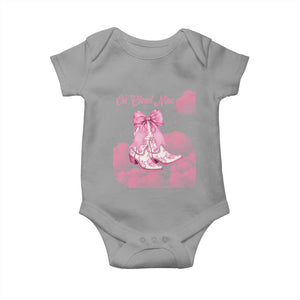 On Cloud Nine Baby Onesie 9th Birthday Bday Girl Pink Coquette Cowgirl Boots TS11 Sport Gray Print Your Wear
