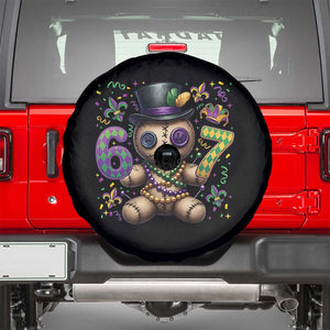 Funny Mardi Gras 67 Voodoo Doll Spare Tire Cover Fat Tuesday Six Seven Meme TS11 Black Print Your Wear