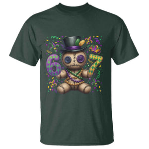 Funny Mardi Gras 67 Voodoo Doll T Shirt Fat Tuesday Six Seven Meme TS11 Dark Forest Green Print Your Wear