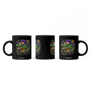 Mardigator Mardi Gras Alligator Carnival Beads Coffee Mug TS11 Print Your Wear