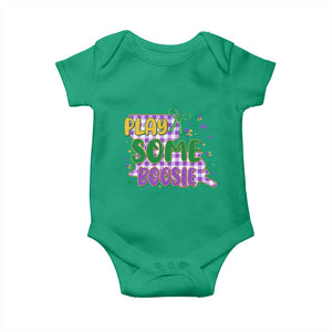 Play Some Boosie Mardi Gras Baby Onesie Funny Fat Tuesday Coquette Louisiana Carnival TS11 Irish Green Print Your Wear