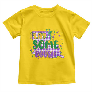 Play Some Boosie Mardi Gras Toddler T Shirt Funny Fat Tuesday Coquette Louisiana Carnival TS11 Daisy Print Your Wear