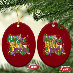 Play Some Boosie Mardi Gras Ceramic Ornament Funny Louisiana New Orleans Carnival TS11 Print Your Wear