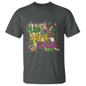 Play Some Boosie Mardi Gras T Shirt Funny Louisiana New Orleans Carnival TS11 Dark Heather Print Your Wear