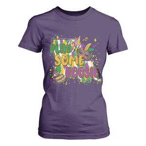 Play Some Boosie Mardi Gras T Shirt For Women Funny Louisiana New Orleans Carnival TS11 Purple Print Your Wear