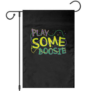 Funny Play Some Boosie Mardi Gras Garden Flag Beads Carnival Louisiana TS11 Black Print Your Wear