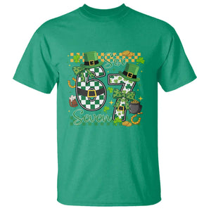 67 St Patricks Day T Shirt Funny Six Seven Meme Lucky Shamrock TS11 Irish Green Print Your Wear