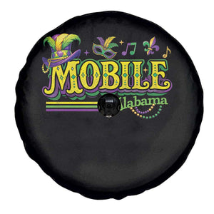 Mardi Gras Mobile Alabama AL Carnival Beads Spare Tire Cover TS11 Print Your Wear