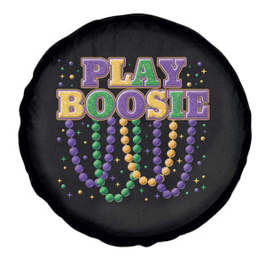 Funny Play Boosie Mardi Gras Spare Tire Cover Beads Fat Tuesday Carnival TS11 Print Your Wear