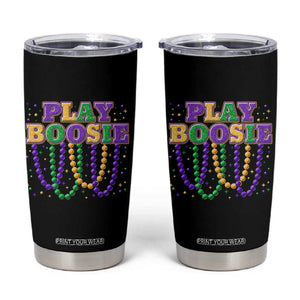 Funny Play Boosie Mardi Gras Tumbler Cup Beads Fat Tuesday Carnival TS11 Black Print Your Wear