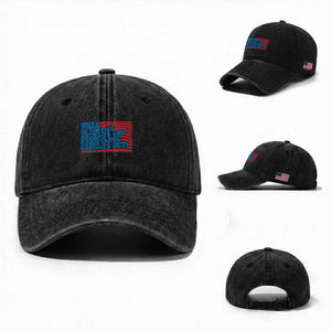 When Injustice Becomes Law Resistance Becomes Duty Washed Cotton Baseball Cap Thomas Jefferson Quotes TS11 Washed Cap Universal Fit Black Print Your Wear