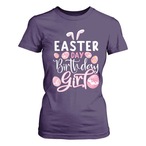 Funny Easter Day Birthday Girl T Shirt For Women Born On Easter Day Eggs TS11 Purple Print Your Wear
