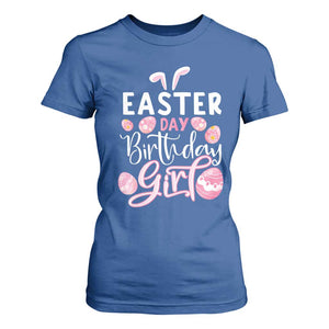 Funny Easter Day Birthday Girl T Shirt For Women Born On Easter Day Eggs TS11 Royal Blue Print Your Wear