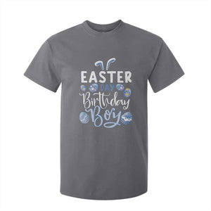 Funny Easter Day Birthday Boy T Shirt For Kid Born On Easter Day Eggs TS11 Charcoal Print Your Wear