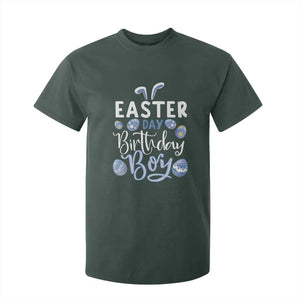 Funny Easter Day Birthday Boy T Shirt For Kid Born On Easter Day Eggs TS11 Dark Forest Green Print Your Wear