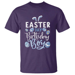 Funny Easter Day Birthday Boy T Shirt Born On Easter Day Eggs TS11 Purple Print Your Wear