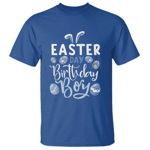 Funny Easter Day Birthday Boy T Shirt Born On Easter Day Eggs TS11 Royal Blue Print Your Wear