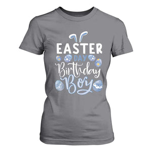 Funny Easter Day Birthday Boy T Shirt For Women Born On Easter Day Eggs TS11 Charcoal Print Your Wear
