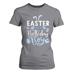 Funny Easter Day Birthday Boy T Shirt For Women Born On Easter Day Eggs TS11 Charcoal Print Your Wear