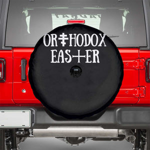 Orthodox Easter Orthodox Christian Faith Jesus Cross Spare Tire Cover TS11 Black Print Your Wear