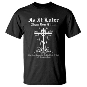 Eastern Orthodox Christian Seraphim Rose T Shirt Is It Rather Than You Think Russian Cavalry Cross TS11 Black Print Your Wear