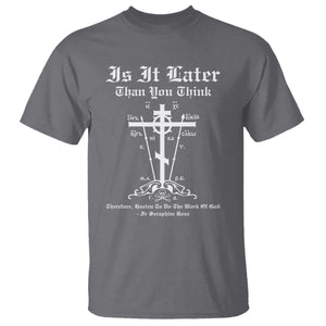 Eastern Orthodox Christian Seraphim Rose T Shirt Is It Rather Than You Think Russian Cavalry Cross TS11 Charcoal Print Your Wear