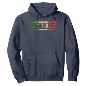 Me Vale Mexican Flag Latino Spanish Slang Hoodie TS11 Navy Print Your Wear