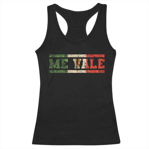 Me Vale Mexican Flag Latino Spanish Slang Racerback Tank Top TS11 Black Print Your Wear