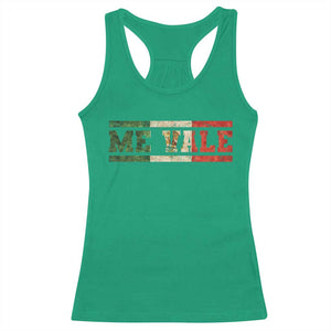 Me Vale Mexican Flag Latino Spanish Slang Racerback Tank Top TS11 Irish Green Print Your Wear