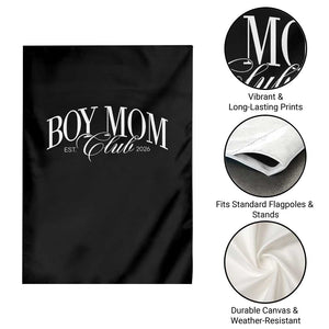 Boy Mom Club 2026 Garden Flag Funny Mother's Day Gift TS11 Print Your Wear