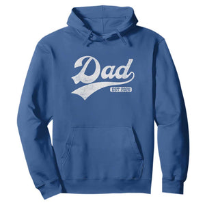 Dad Est 2026 Hoodie Funny New Dad Baby Announcement TS11 Royal Blue Print Your Wear