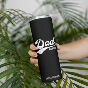 Dad Est 2026 Skinny Tumbler Funny New Dad Baby Announcement TS11 Print Your Wear