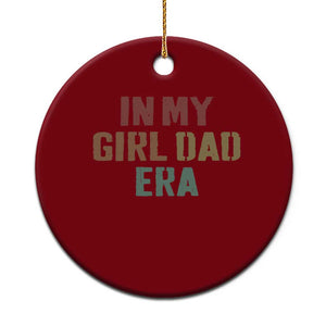 In My Girl Dad Era Ceramic Ornament Retro Fathers Day Gifts TS11 1pc Red Print Your Wear